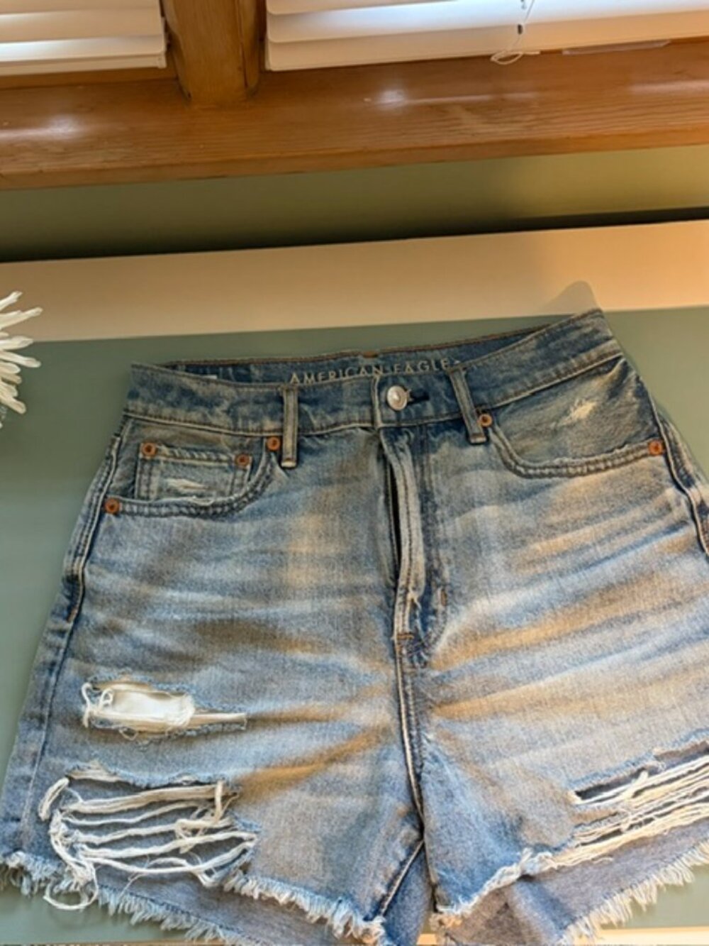 American Eagle- High rise 90's boyfriend short